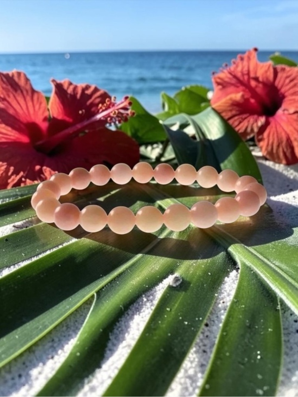 🫶🏻 Pink Opal Stretch Bracelet